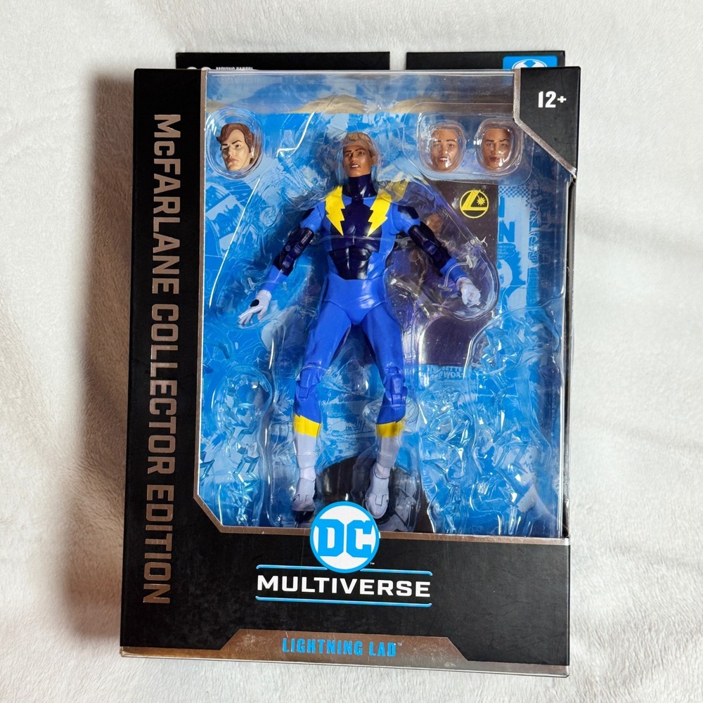 DC Collector Edition 7in - #28 Lightning Lad - Action Figure - McFarlane Toys